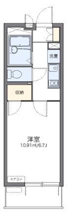 レオパレスシャルマン　タナカII 304｜岡山県岡山市北区西古松西町(賃貸マンション1K・3階・20.81㎡)の写真 その2