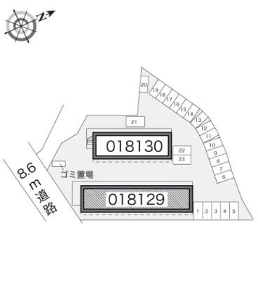 レオパレス西市Ａ 210｜岡山県岡山市南区西市(賃貸アパート1K・2階・22.70㎡)の写真 その22