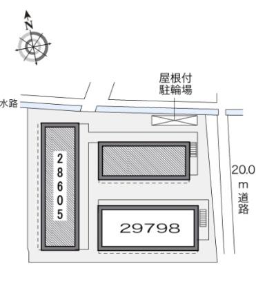 レオパレスパル北方I 107｜岡山県岡山市北区北方１丁目(賃貸アパート1K・1階・20.28㎡)の写真 その17