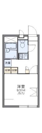 レオパレスリベルタ 109｜岡山県岡山市東区瀬戸町江尻(賃貸アパート1K・1階・20.28㎡)の写真 その2