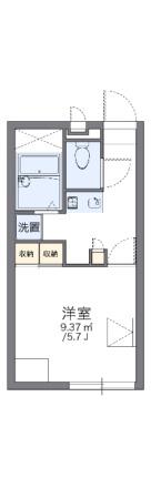 レオパレスソングポート 201｜岡山県岡山市中区関(賃貸アパート1K・2階・20.28㎡)の写真 その2