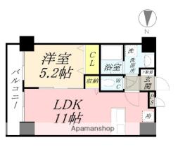 Ａｒｃ　Ｓｔａｇｅ表町 304 ｜ 岡山県岡山市北区表町３丁目（賃貸マンション1LDK・3階・39.08㎡） その2