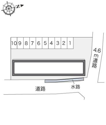 レオパレスイシハラI 208｜岡山県岡山市北区大安寺中町(賃貸アパート1K・2階・26.08㎡)の写真 その25