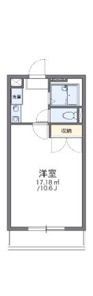 レオパレスＳＨＩＮＢＡＫＵ 303｜岡山県岡山市中区国富(賃貸マンション1K・3階・26.49㎡)の写真 その2