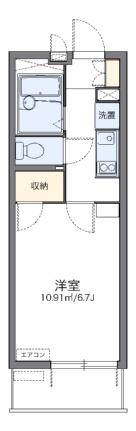 レオパレス凛凛 302｜岡山県岡山市北区清輝橋３丁目(賃貸マンション1K・3階・20.81㎡)の写真 その2