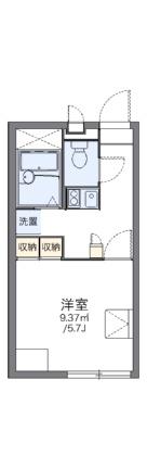 レオパレスリベルタ 106｜岡山県岡山市東区瀬戸町江尻(賃貸アパート1K・1階・20.28㎡)の写真 その2