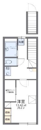 レオパレスグリーンウッド 212｜岡山県岡山市南区新保(賃貸アパート1K・2階・26.08㎡)の写真 その2