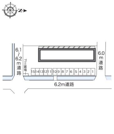 レオパレスグリーンウッド 204｜岡山県岡山市南区新保(賃貸アパート1K・2階・26.08㎡)の写真 その19