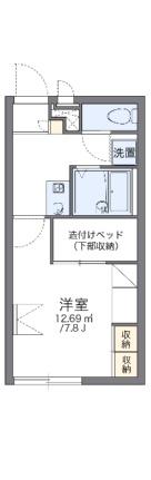 レオパレス伊料 104｜岡山県岡山市東区瀬戸町沖(賃貸アパート1K・1階・21.81㎡)の写真 その2