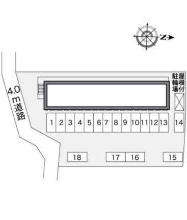 レオパレス祇園 107｜岡山県岡山市中区祇園(賃貸アパート1K・1階・20.28㎡)の写真 その21