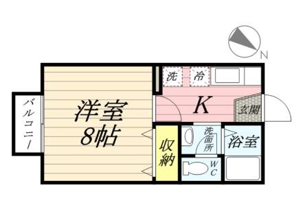 岡山県岡山市南区新保(賃貸アパート1K・1階・26.93㎡)の写真 その2