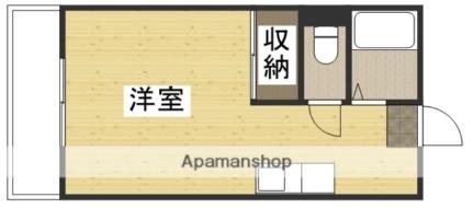 ウェーブレジデンス今村公園 403｜岡山県岡山市北区今村(賃貸マンション1R・4階・22.37㎡)の写真 その2