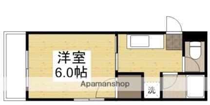 サニーコーポ ｜岡山県岡山市北区奉還町４丁目(賃貸マンション1K・4階・22.00㎡)の写真 その2