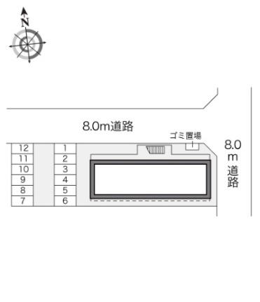 レオパレス川北 108｜岡山県岡山市北区北長瀬表町２丁目(賃貸アパート1K・1階・22.35㎡)の写真 その19