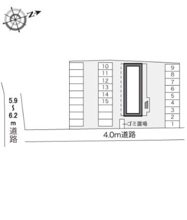 レオパレス浜野一丁目 305｜岡山県岡山市南区浜野１丁目(賃貸マンション1K・3階・23.18㎡)の写真 その18