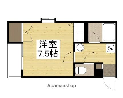 パルミラ浜 405｜岡山県岡山市中区浜１丁目(賃貸マンション1K・4階・22.90㎡)の写真 その2