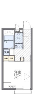 レオパレスＭＯＭＯIII 212｜岡山県岡山市北区南方５丁目(賃貸アパート1K・2階・20.28㎡)の写真 その2