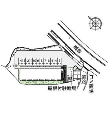 レオパレスシャルマン上道III 202｜岡山県岡山市東区上道北方(賃貸アパート1K・2階・31.05㎡)の写真 その21