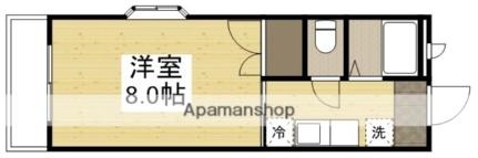 岡山県岡山市北区今８丁目(賃貸マンション1K・1階・26.32㎡)の写真 その2