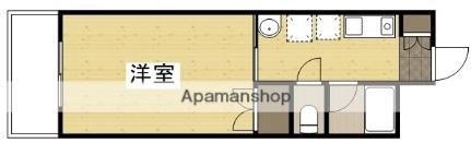 岡山県岡山市北区富田町２丁目(賃貸マンション1K・3階・28.80㎡)の写真 その2