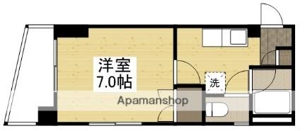 岡山県岡山市北区番町１丁目(賃貸マンション1K・2階・24.70㎡)の写真 その2