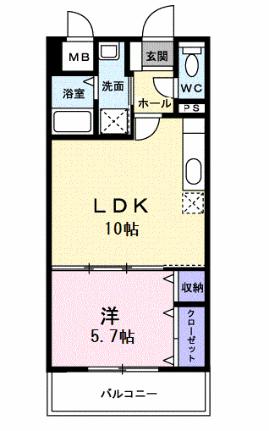 アバンツァート 202｜岡山県岡山市南区豊成２丁目(賃貸マンション1LDK・2階・40.50㎡)の写真 その2