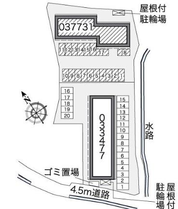 レオパレスアステカ 204｜岡山県岡山市北区高松(賃貸アパート1K・2階・28.02㎡)の写真 その17