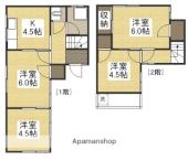 岡山市北区十日市中町 2階建 築41年のイメージ