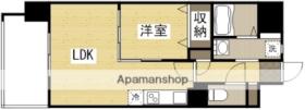 岡山県岡山市北区弓之町（賃貸マンション1LDK・3階・40.04㎡） その2