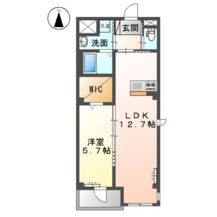 テ・フィティ 101｜岡山県岡山市南区西市(賃貸マンション1LDK・1階・45.55㎡)の写真 その2