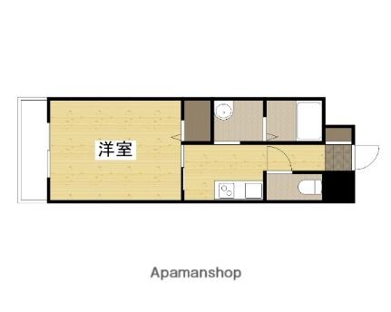 岡山県岡山市北区南中央町（賃貸マンション1K・4階・30.00㎡） その2