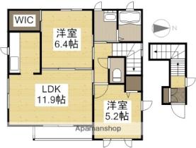 レモンバーム 201 ｜ 岡山県倉敷市堀南（賃貸アパート2LDK・2階・58.93㎡） その2