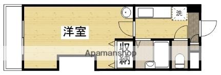 アスティオン鹿田 ｜岡山県岡山市北区鹿田町２丁目(賃貸マンション1K・2階・29.91㎡)の写真 その2