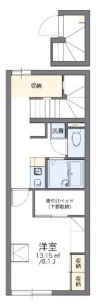 レオパレスアンタレス 202｜岡山県岡山市北区高松(賃貸アパート1K・2階・28.02㎡)の写真 その2