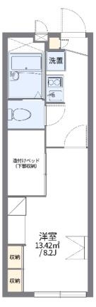 レオパレスアンフィニ 105｜岡山県岡山市中区平井４丁目(賃貸アパート1K・1階・22.35㎡)の写真 その2