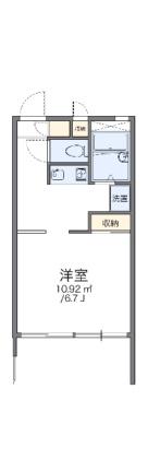 レオパレスビアンカ 210｜岡山県岡山市中区平井１丁目(賃貸アパート1K・2階・23.18㎡)の写真 その2