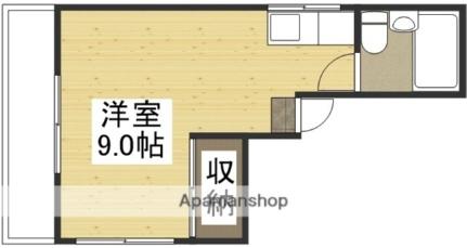 プレール京橋南町 ｜岡山県岡山市北区京橋南町(賃貸マンション1R・3階・24.63㎡)の写真 その2