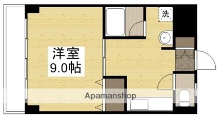 グランドール新福 107｜岡山県岡山市南区新福１丁目(賃貸マンション1K・1階・31.94㎡)の写真 その2