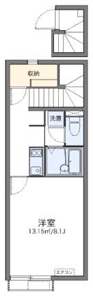 レオネクストルピナス高柳東町2 204｜岡山県岡山市北区高柳東町(賃貸アパート1K・2階・28.02㎡)の写真 その2