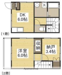 🉐敷金礼金0円！🉐福田町浦田タウンハウス