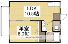 エフシリーズウエスト　Ｃ棟  ｜ 岡山県倉敷市中島（賃貸アパート1LDK・2階・35.91㎡） その2