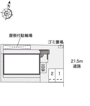 レオパレス凛凛 202｜岡山県岡山市北区清輝橋３丁目(賃貸マンション1K・2階・20.81㎡)の写真 その15