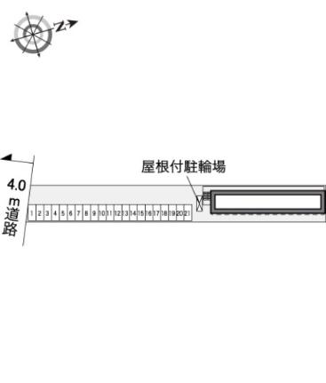 レオパレス浜野二丁目 105｜岡山県岡山市南区浜野２丁目(賃貸アパート1K・1階・20.28㎡)の写真 その20