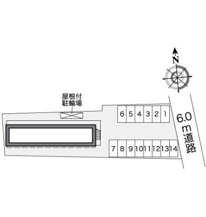 レオパレスグランシャリオ 204｜岡山県岡山市中区今在家(賃貸アパート1K・2階・20.28㎡)の写真 その16