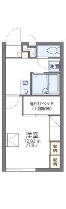 レオパレスａｙｕｎａ 203｜岡山県岡山市北区西長瀬(賃貸アパート1K・2階・22.02㎡)の写真 その2