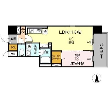 ＴＷＩＮ　ＴＯＷＥＲＳ　ＡＺＵＫＩ 0201 ｜ 岡山県岡山市北区表町３丁目（賃貸マンション1LDK・2階・40.72㎡） その2