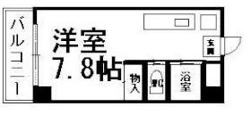 岡山県岡山市北区野田屋町２丁目（賃貸マンション1K・2階・24.00㎡） その2