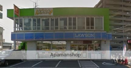 画像7:ローソン中庄駅前店(コンビニ)まで584m