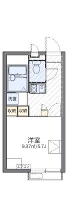 レオパレスアルカネット 203｜岡山県岡山市南区新保(賃貸アパート1K・2階・20.28㎡)の写真 その2