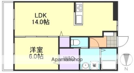 ソニート ｜岡山県倉敷市沖新町(賃貸マンション1LDK・1階・46.20㎡)の写真 その2